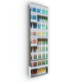 ÉMERAUDE 1100W🔥 Radiateur Design Moderne | Fenêtres multicolores