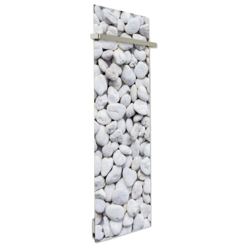 Radiateur Galets Blancs Design | Sèche-serviettes | Chauffage Rayonnant Salle de Bain 🔥 | Made in France