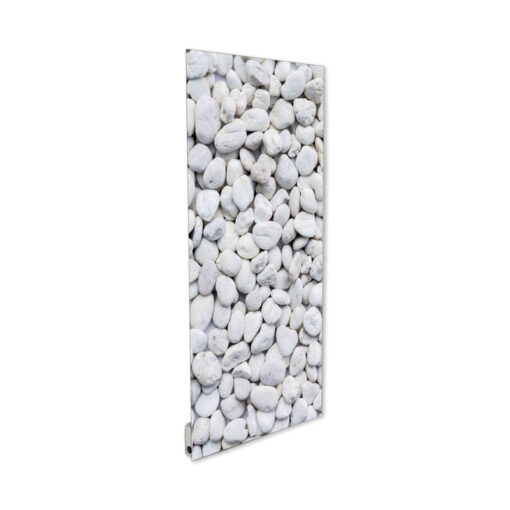 Radiateur design vertical 500W | Electrique connecté | 40x120 | Moderne et Economique 🔥 | Galets Blancs