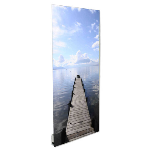 Radiateur design vertical 500W | Electrique connecté | 40x120 | Moderne et Economique 🔥 | Pont nordique