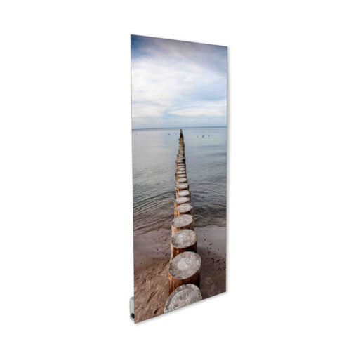 Radiateur design vertical 500W | Electrique connecté | 40x120 | Moderne et Economique 🔥 | Pilotis