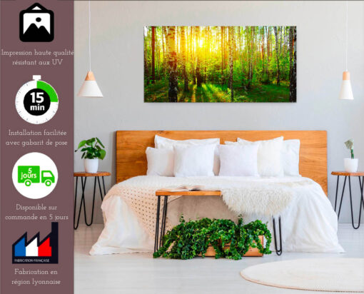 Tableau en verre | Fabriqué en France | 🤩 Déco et style dans la maison | Différentes tailles | Horizontal – Image 5