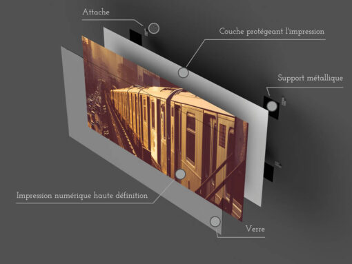 Tableau en verre | Fabriqué en France | 🤩 Déco et style dans la maison | Différentes tailles | Horizontal – Image 2