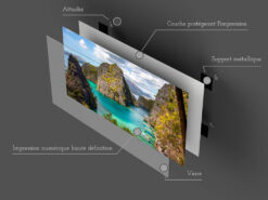 Tableau en verre