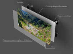 Tableau en verre