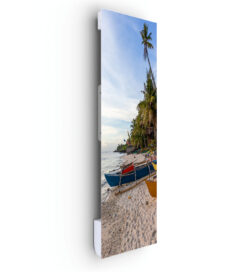 Radiateur Design Electrique Vertical Soufflant | 60x120 | 1750W 🔥 Fanmix | Confort & Economie | Bateau Coloré