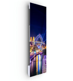 Radiateur Design Electrique Vertical Soufflant | 60x120 | 1750W 🔥 Fanmix | Confort & Economie | Sydney Harbour