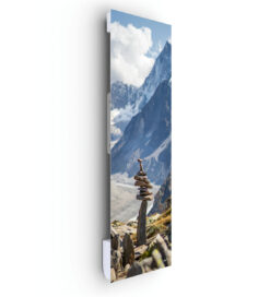 Radiateur Design Electrique Vertical Soufflant | 60x120 | 1750W 🔥 Fanmix | Confort & Economie | Zen de Montagne