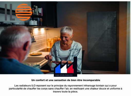 Radiateur Design | 40X180 | 1500W 🔥 Fanmix | Confort & Economie | Béton glacé – Image 2