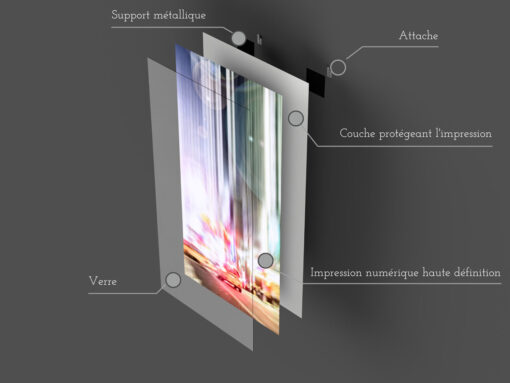 Tableau en verre | Fabriqué en France | 🤩 Déco et style dans la maison | Horizontal – Image 2