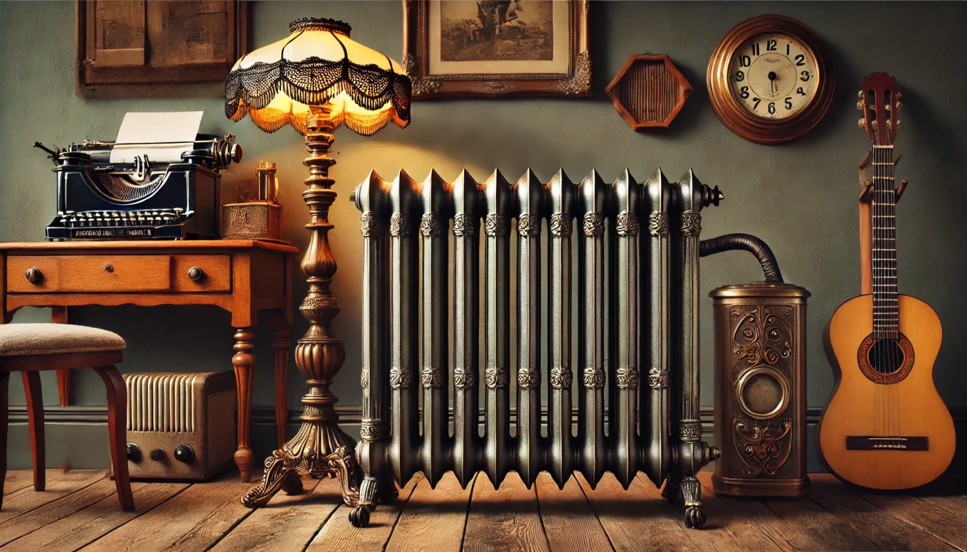Radiateurs électriques vintage : charme rétro