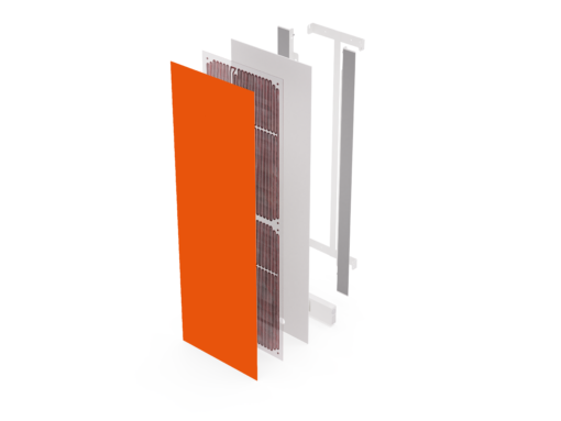 Radiateur Orange Design 🔥| électrique | Connecté WIFI | Vertical ou Horizontal | Elégant et Economique – Image 2