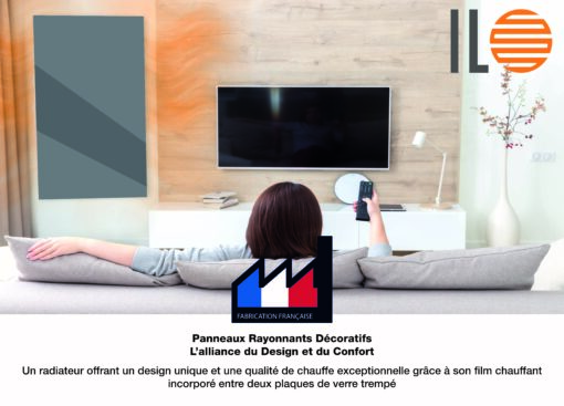 Radiateur Gris Design 🔥| électrique | Connecté WIFI | Vertical ou Horizontal | Elégant et Economique – Image 4