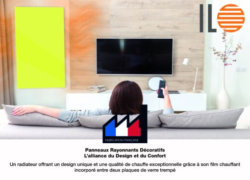 Radiateur Jaune Design 🔥| électrique | Connecté WIFI | Vertical ou Horizontal | Elégant et Economique – Image 4