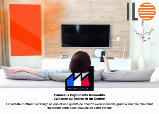 Radiateur Orange Design 🔥| électrique | Connecté WIFI | Vertical ou Horizontal | Elégant et Economique – Image 5