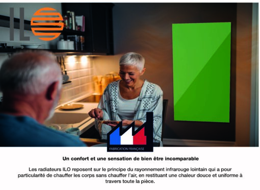 Radiateur Vert Design 🔥| électrique | Connecté WIFI | Vertical ou Horizontal | Elégant et Economique – Image 3