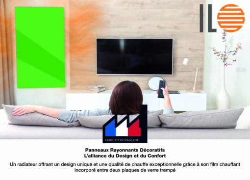Radiateur Vert Design 🔥| électrique | Connecté WIFI | Vertical ou Horizontal | Elégant et Economique – Image 4