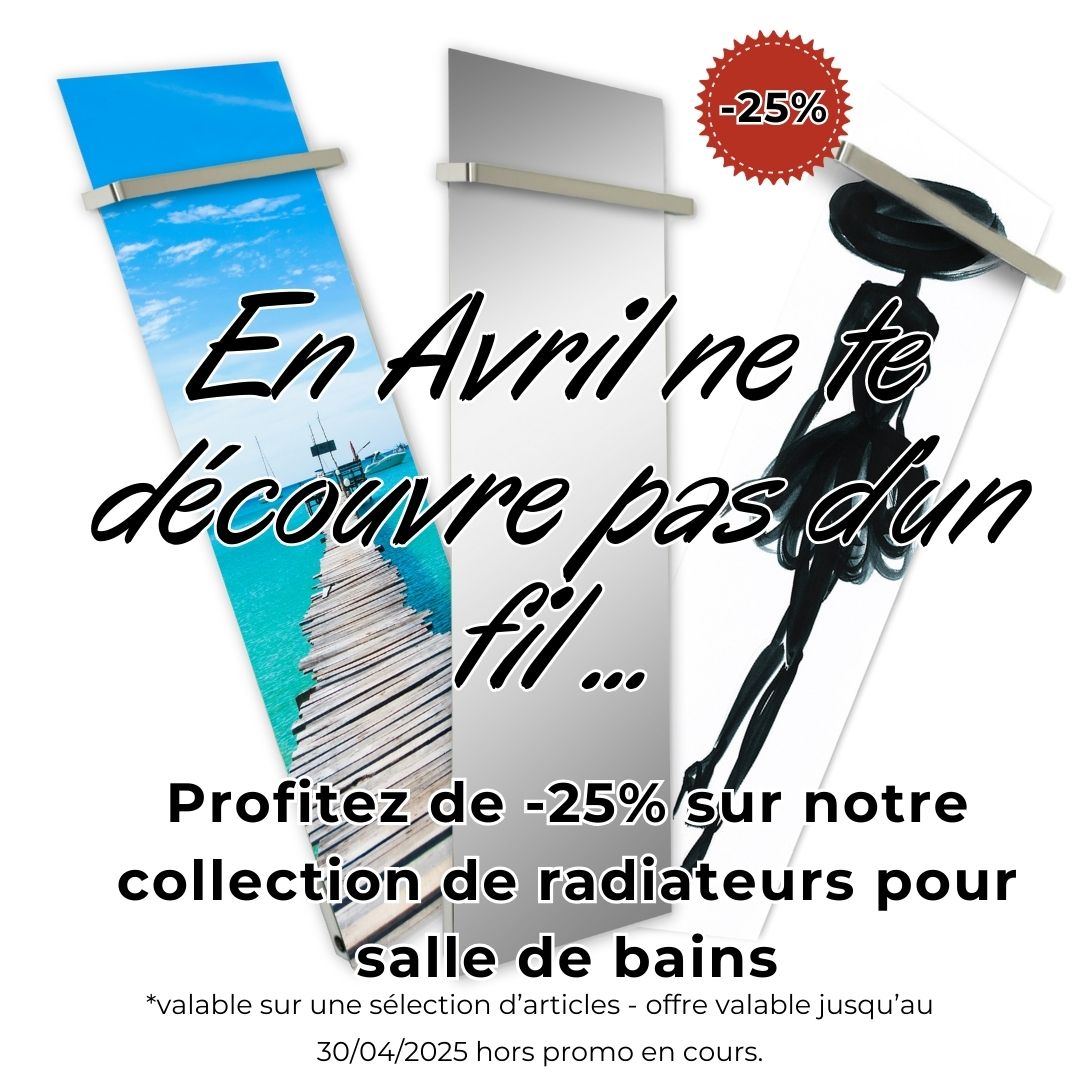 Promotion radiateur salle de bain