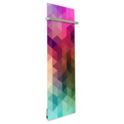Radiateur Design Electrique Vertical | Sèche-serviettes | Flouté Coloré | Chauffage Rayonnant Salle de Bain 🔥 | Made in France