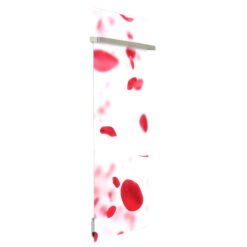 Radiateur Design Electrique Vertical | Sèche-serviettes | Pétales de Rose | Chauffage Rayonnant Salle de Bain 🔥 | Made in France