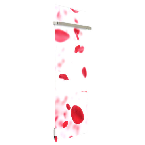Radiateur Design Electrique Vertical | Sèche-serviettes | Pétales de Rose | Chauffage Rayonnant Salle de Bain 🔥 | Made in France
