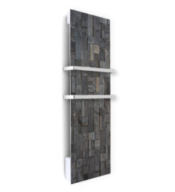 🔥 Radiateur Sèche-Serviette Soufflant | Ardoise Argenté | Chauffage Salle de Bain | Made in France