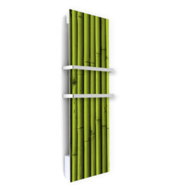 🔥 Radiateur Soufflant Sèche-Serviette | Bambou Droit | Chauffage Salle de Bain | Made in France