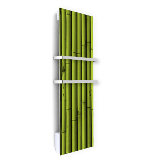 🔥 Radiateur Soufflant Sèche-Serviette | Bambou Droit | Chauffage Salle de Bain | Made in France
