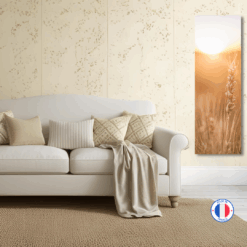 🔥 Radiateur Décoratif Design Extra Plat | Performance & Économie | 32 Coloris Tendance | Epi de Blé