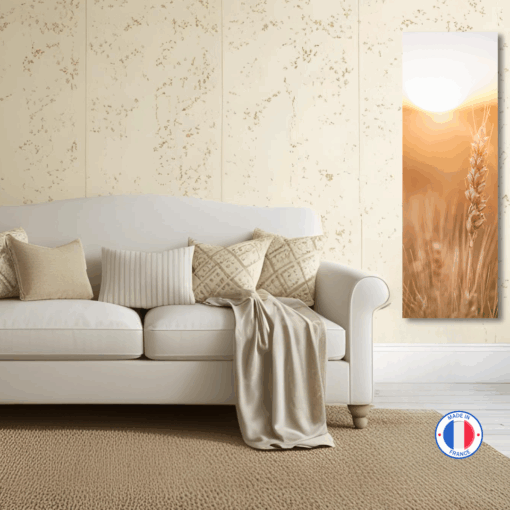 🔥 Radiateur Décoratif Design Extra Plat | Performance & Économie | 32 Coloris Tendance | Epi de Blé