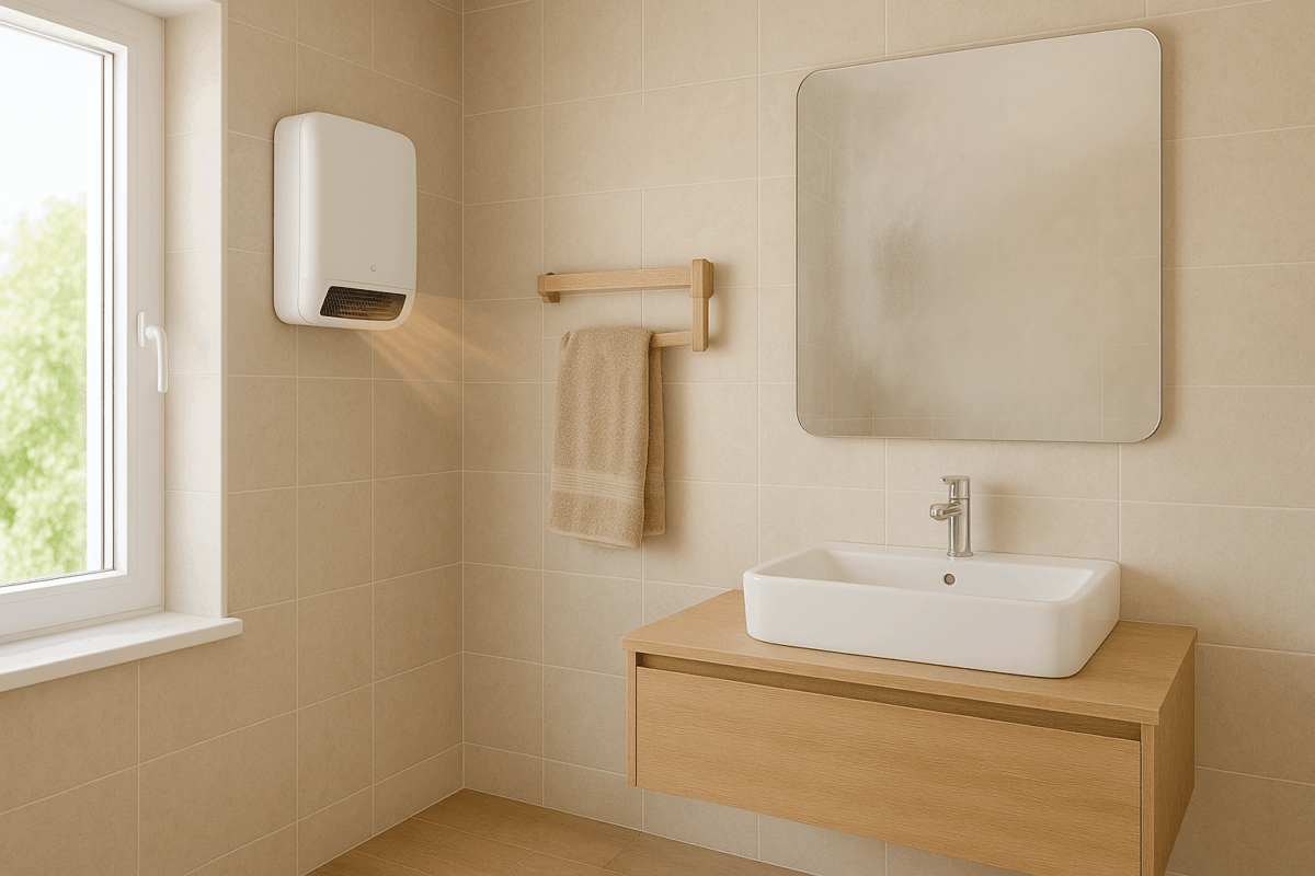 Radiateur soufflant mural salle de bain | Comparatif & conseils