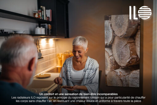 🔥 Radiateur Design Extra Plat 500W | 40×120 | Électrique WiFi | Vertical ou Horizontal | Moderne & Économique | Profil de Bois