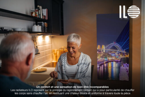 🔥 Radiateur Design Extra Plat 500W | 40×120 | Électrique WiFi | Vertical ou Horizontal | Moderne & Économique | Sydney Harbour Bridge