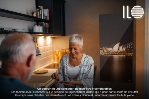 🔥 Radiateur Design Extra Plat 500W | 40×120 | Électrique WiFi | Vertical ou Horizontal | Moderne & Économique | Sydney Opéra