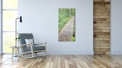 🔥 Radiateur Design Extra Plat 500W | 40×120 | Électrique WiFi | Vertical ou Horizontal | Moderne & Économique | Parquet ébène