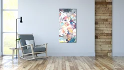 🔥 Radiateur Design Extra Plat 500W | 40×120 | Électrique WiFi | Vertical ou Horizontal | Moderne & Économique | Parquet ébène