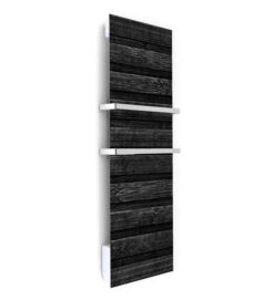 🔥 Radiateur Soufflant Sèche-Serviette | Parquet Ebène | Chauffage Salle de Bain | Made in France
