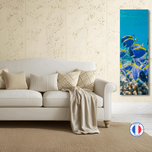 🔥 Radiateur Décoratif Design Extra Plat | Performance & Économie | 32 Coloris Tendance | Poissons