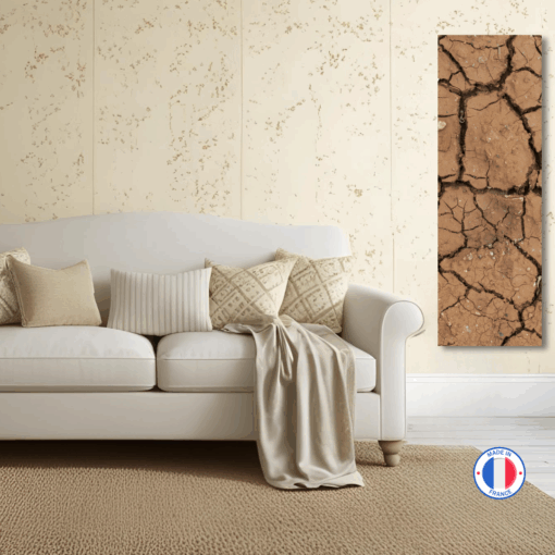 🔥 Radiateur Décoratif Design Extra Plat | Performance & Économie | 32 Coloris Tendance | Terre Aride